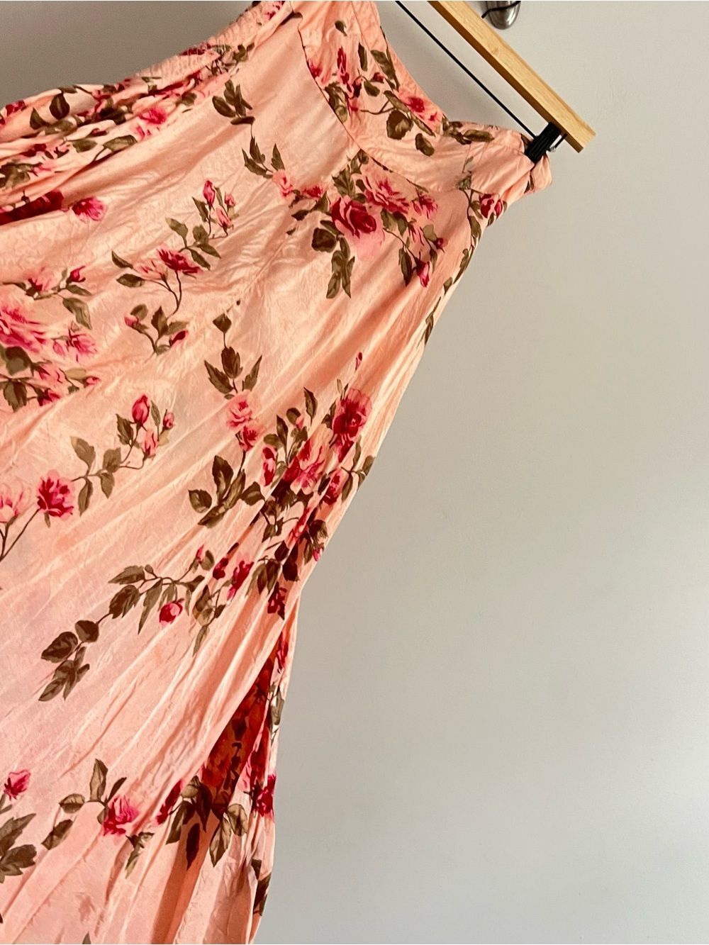 Free people Rowan Maxi Skirt Cottagecore Fairycore Floral Midi Skirt Size 8 - Picture 15 of 16